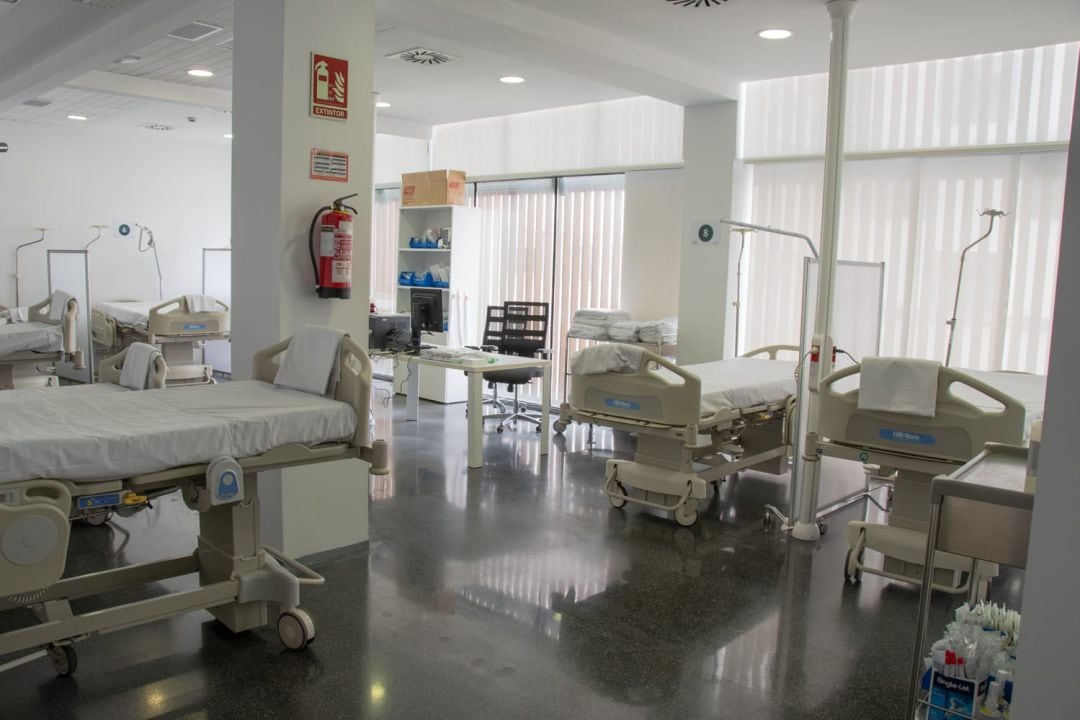 Sala de ampliación de Urgencias.