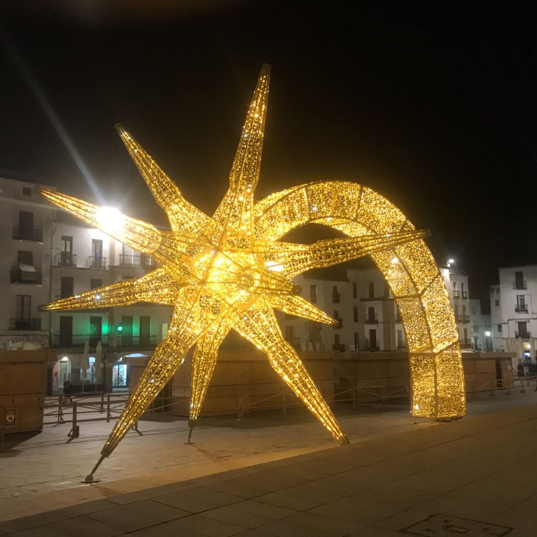 Estrella en 3D de la Plaza Mayor