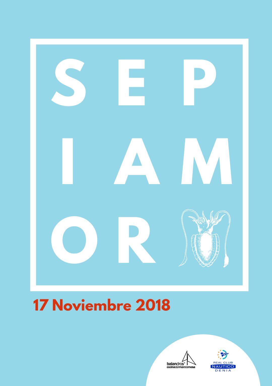 Cartel del concurso Sepiamor 2018.