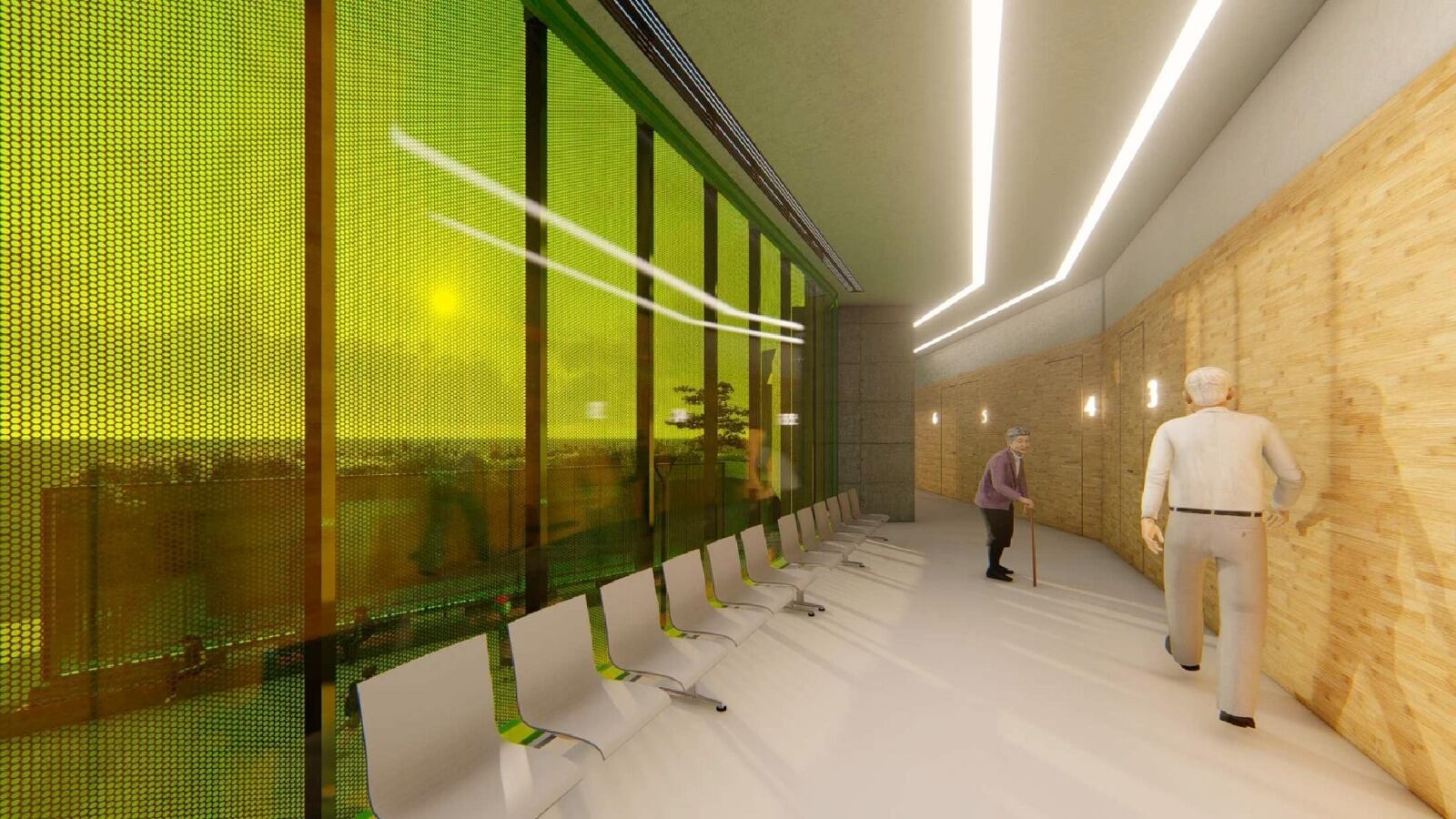 Maqueta del nuevo centro de salud del Rincón de Loix (Interior) / GVA