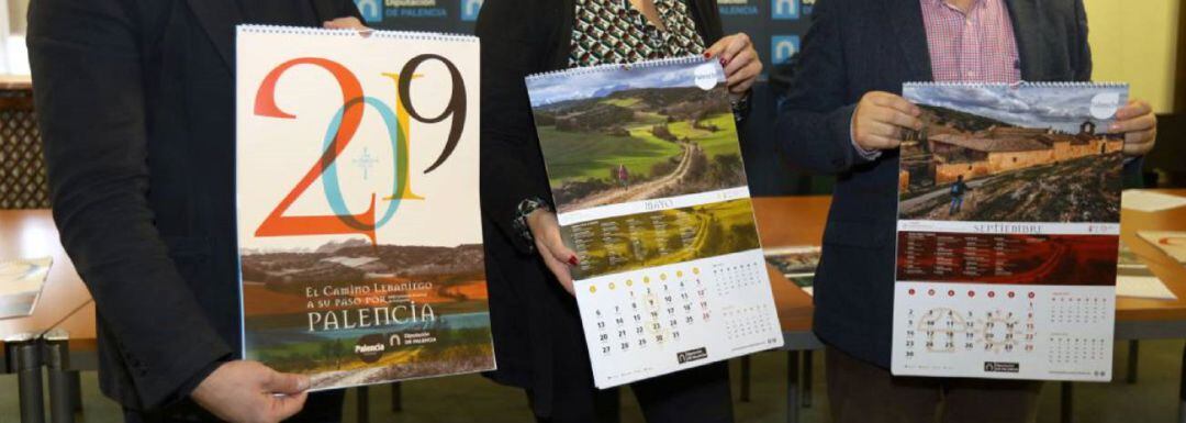 El calendario de la Diputación de Palencia comienza a repartirse este jueves