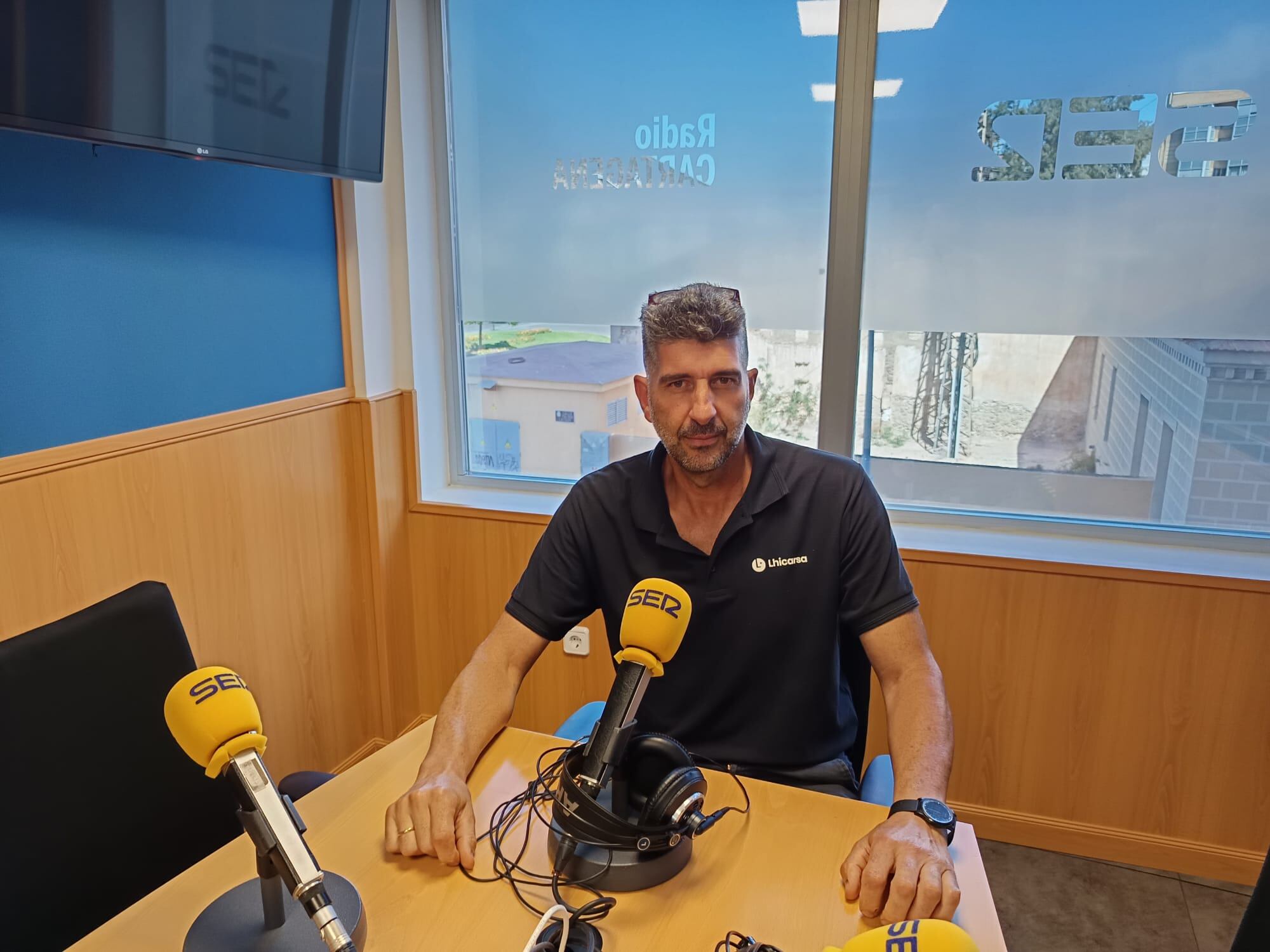 Carlos Crespo, responsable del servicio de puntos limpios de Lhicarsa