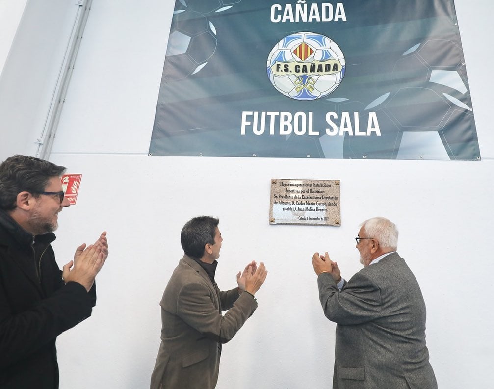 Momento de la inauguración