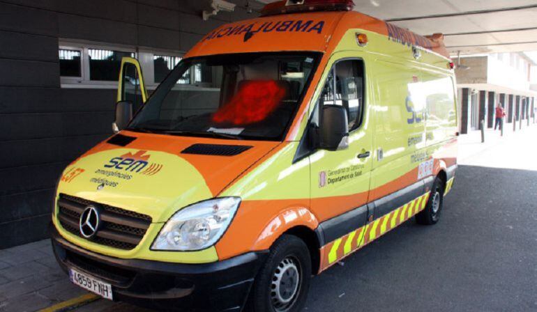 Una ambulància del SEM.