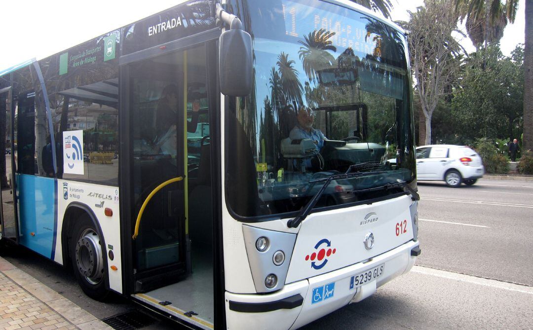 Autobús de la EMT Empresa Malagueña de Transportes