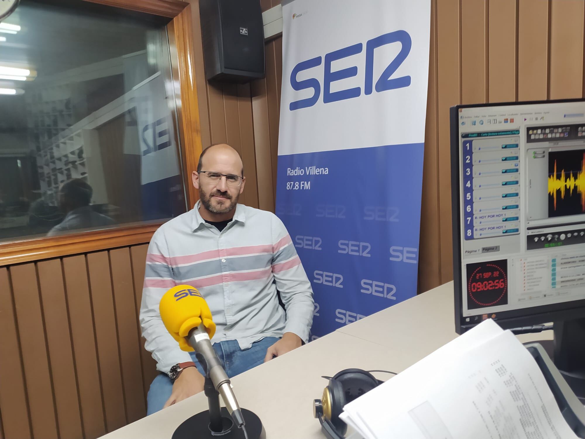 Carlos Soler, en Radio Villena