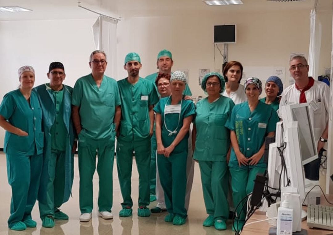 Equipo de profesionales del Hospital Siberia-Serena