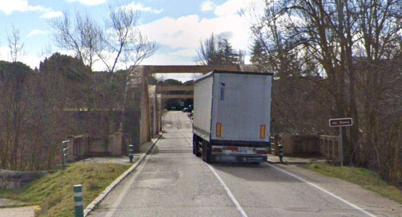 El suceso se produjo a las afueras de Peñafiel