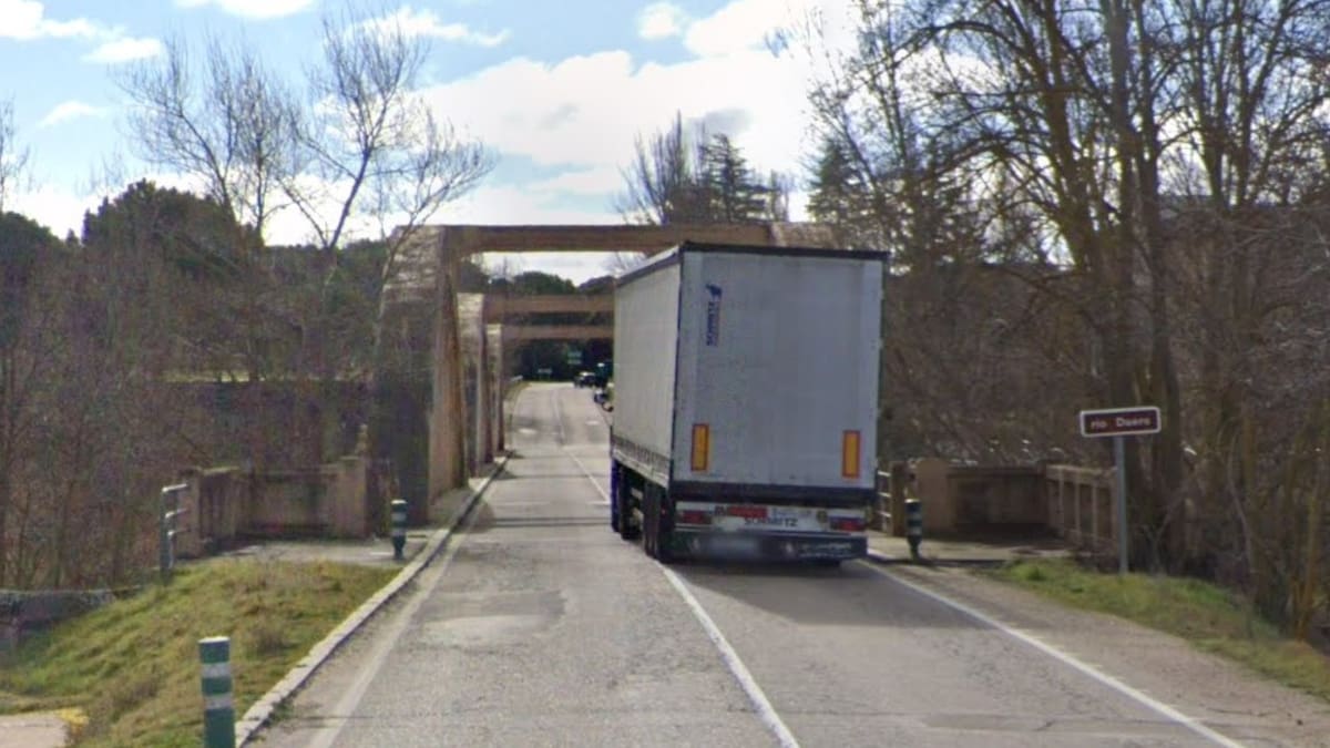 Un fallecido tras el choque de dos furgonetas a las afueras de Peñafiel