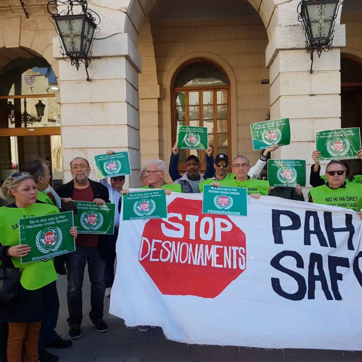 La PAH de la Safor-Valldigna pide una moratoria para evitar nuevos desahucios