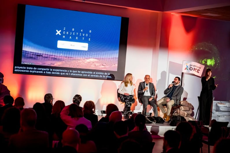 Lanzamiento de la campaña de la ONCE 'Un mundo más inclusivo es un mundo mejor, aquí y en Marte"