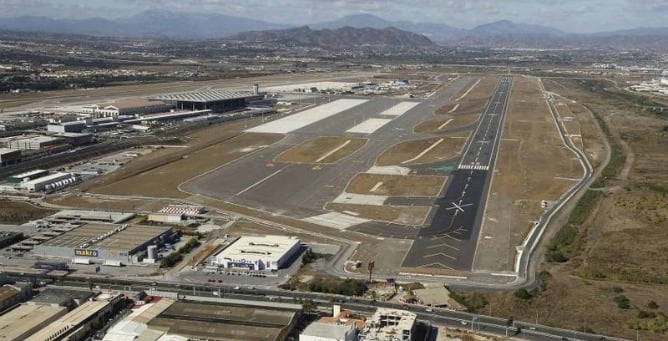 Segunda pista del aeropuerto de Málaga