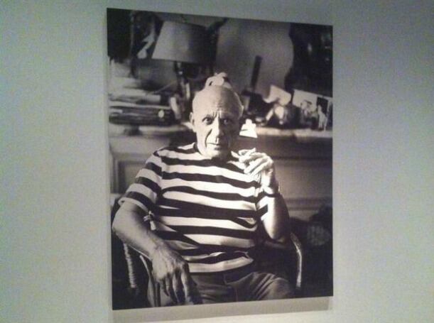 Imagen de Pablo Ruíz Picasso colgado en su museo de Málaga