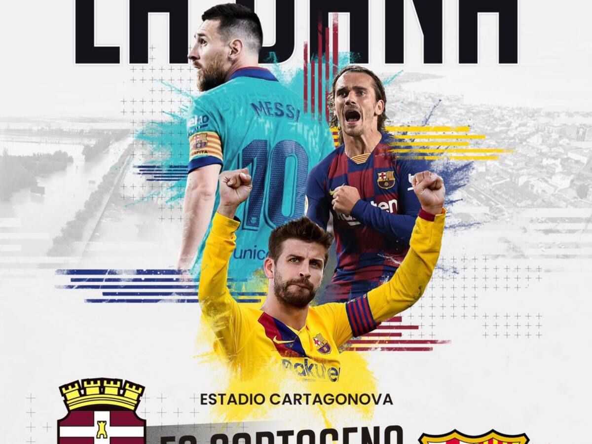 El Barça jugará un amistoso en el Cartagonova a beneficio de los afectados por la DANA
