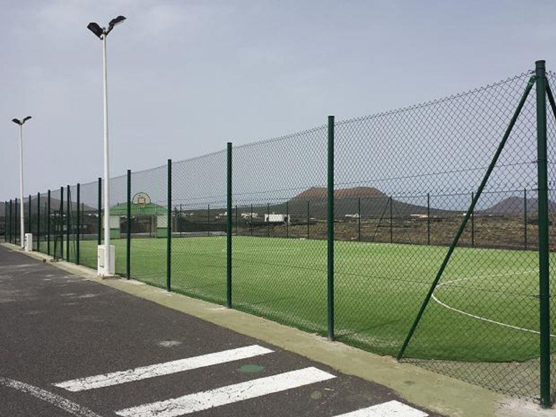 Instalaciones deportivas en Playa Honda.