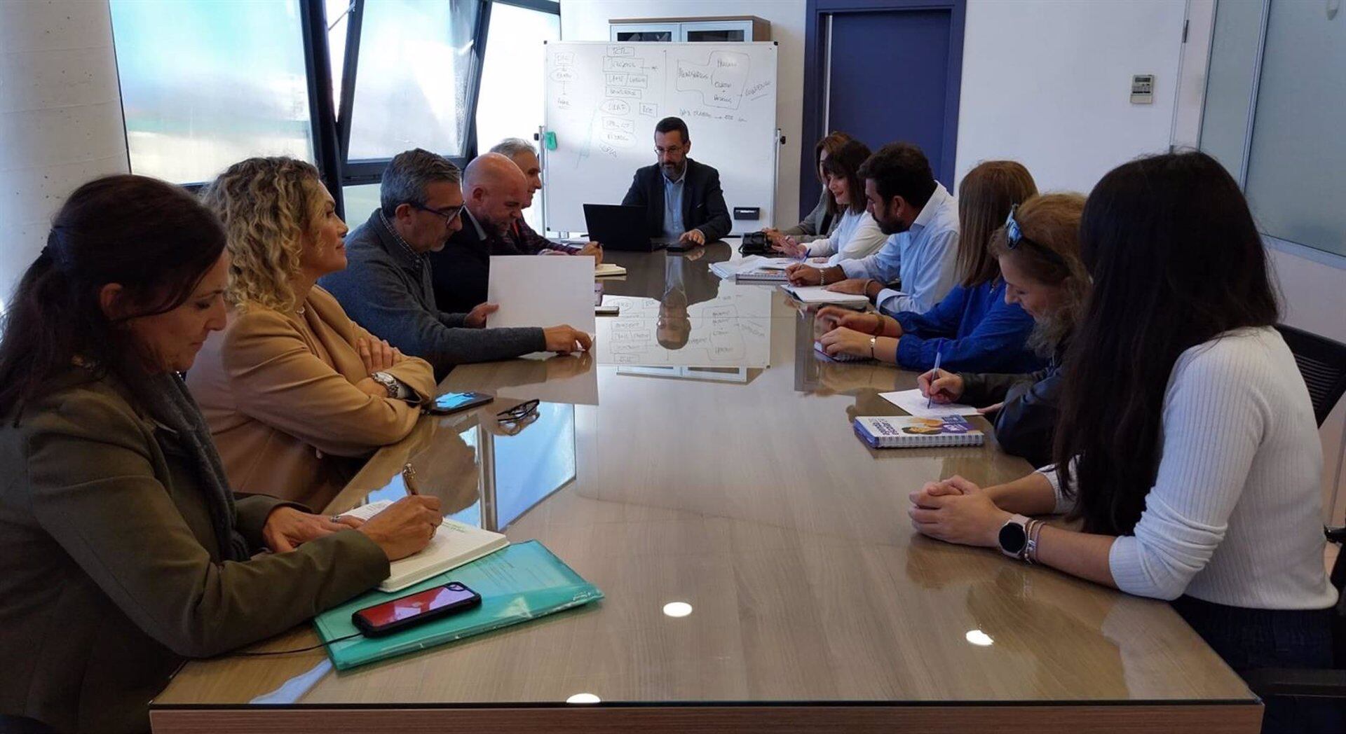 Reunión en el Ayuntamiento de La Línea