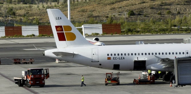 Imagen de una de las pistas del aeropuerto Adolfo Suárez Madrid-Barajas