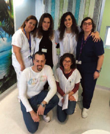 Equipo de profesionales de la Unidad de Psiquiatría del HGU Santa Lucía