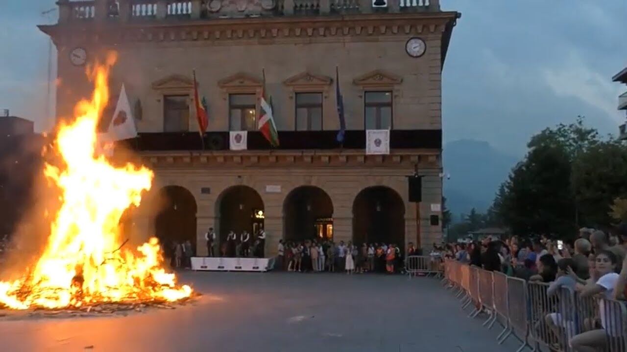 Arranque de las fiestas del año pasado