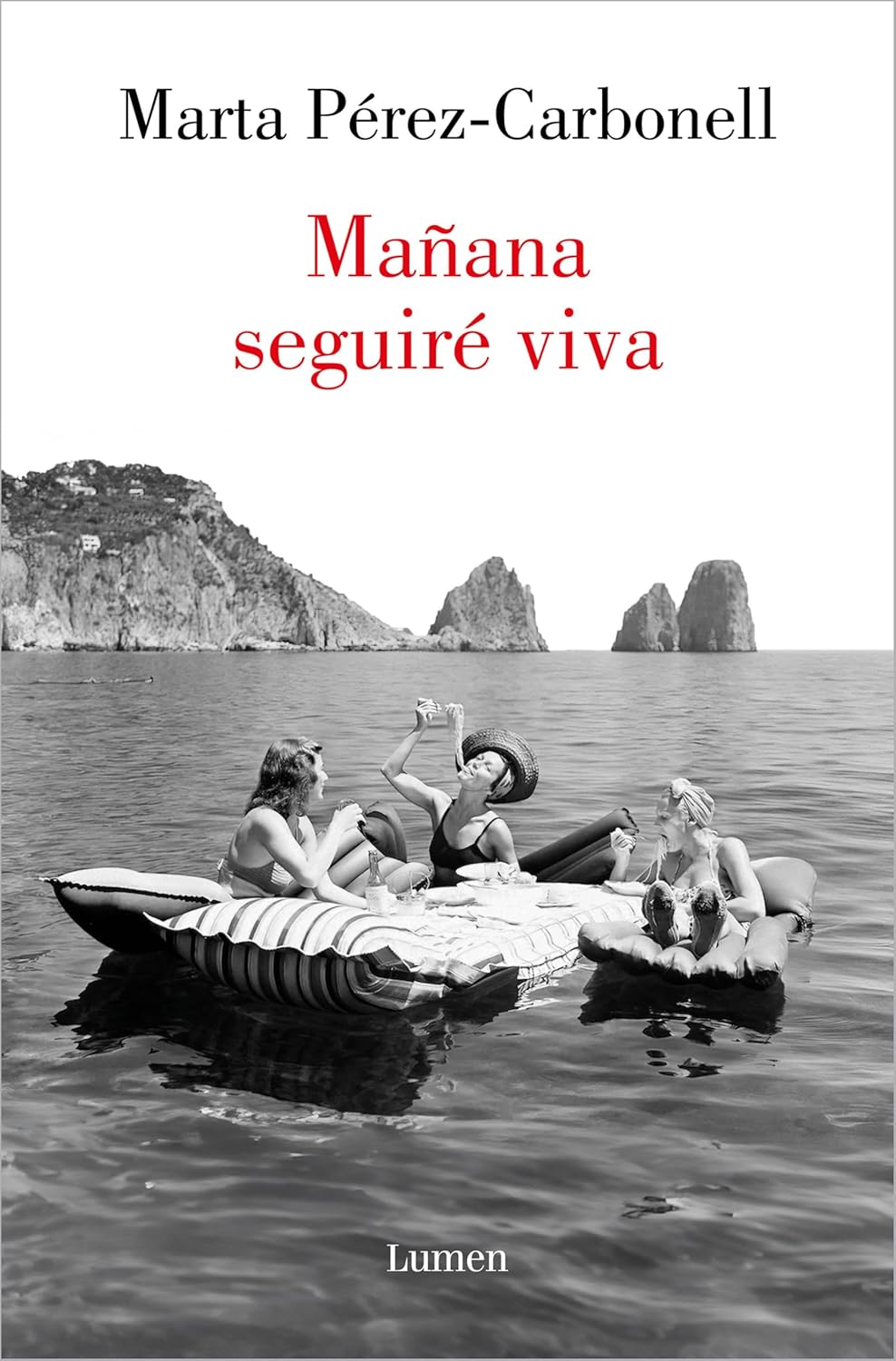 Portada del libro 'Mañana seguiré viva' de María Pérez-Carbonell