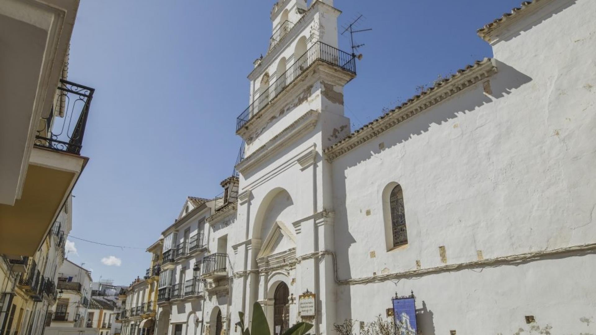 Hospital de la Caridad y la iglesia de San Andrés de Coín