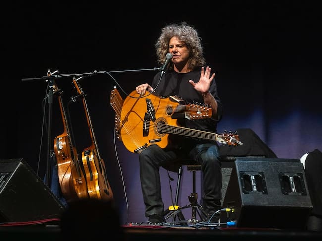Pat Metheny, un virtuoso de la guitarra en el Cartagena Jazz Festival.