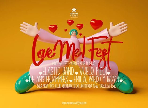 Cartel del Love Me! Fest.