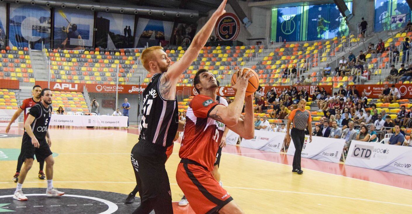 Odilo CB Cartagena y Covirán Granada se mide en pretemporada.