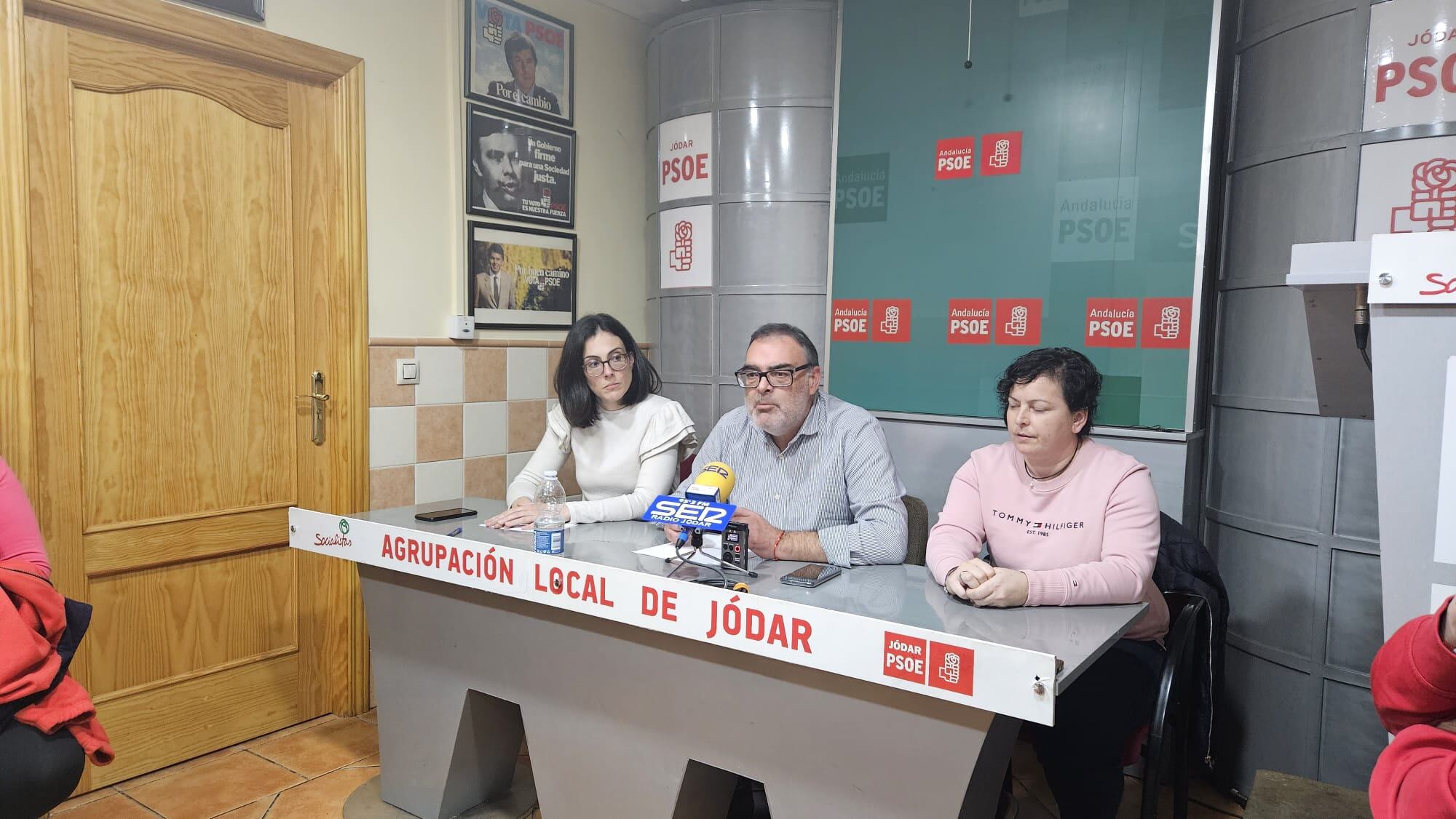 Rueda de prensa del grupo municipal del PSOE tras el pleno ordinario de noviembre