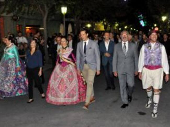 Comitiva del pregón de las Fallas 2016