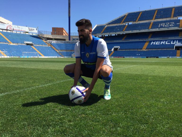 José Gaspar, jugador del Hércules CF