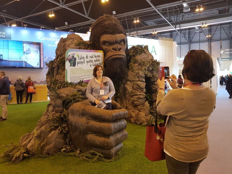 Stand de Cantabria en Fitur.