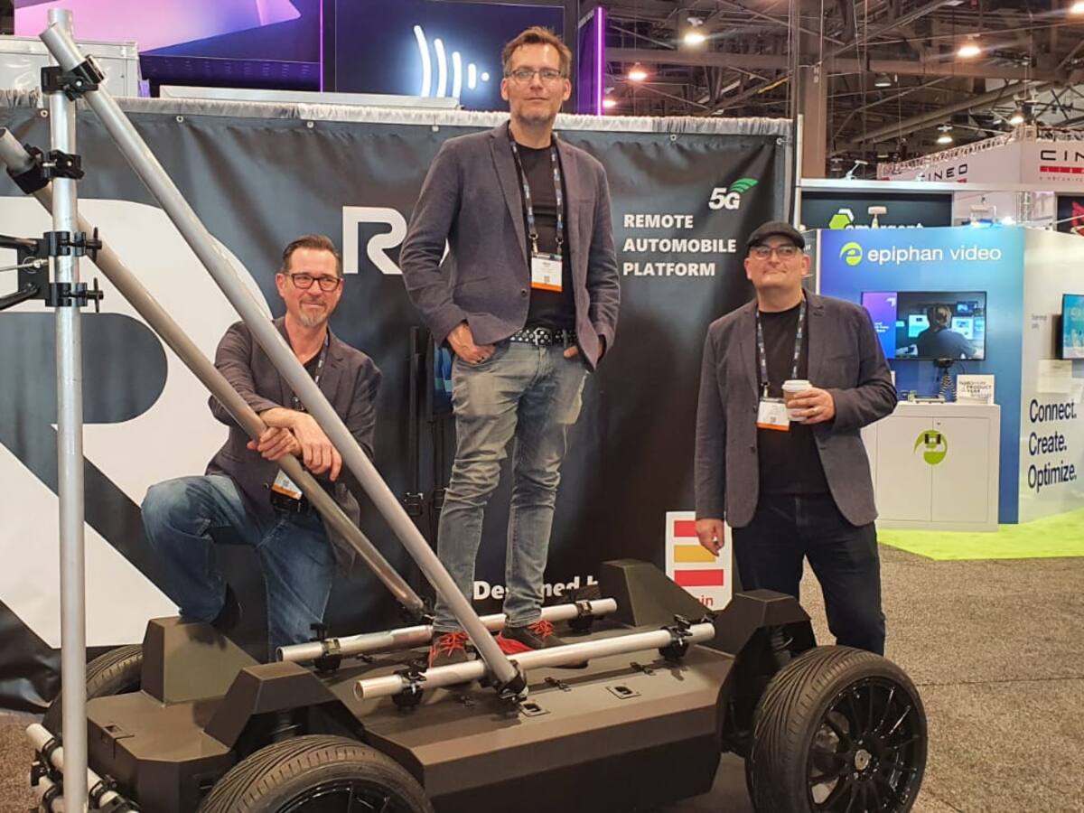 Una empresa valenciana presenta en Las Vegas a "Rap", un vehículo para revolucionar los rodajes de acción