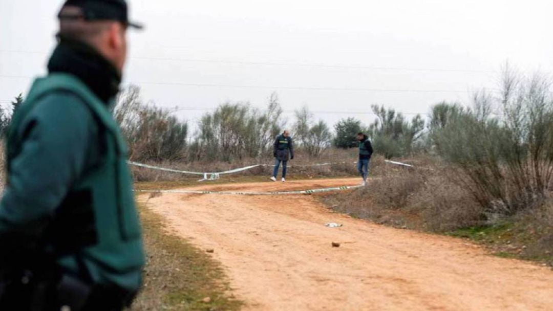 Lugar donde apareció el cuerpo apuñalado de Miriam Vallejo