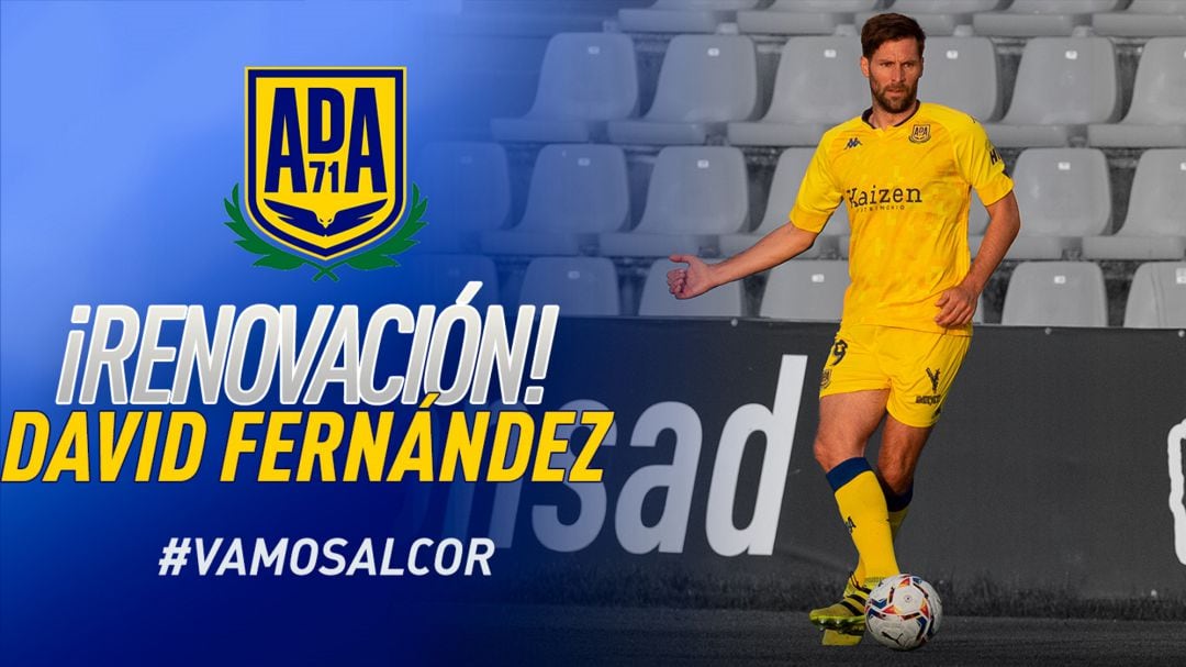 David Fernández renueva por el Alcorcón