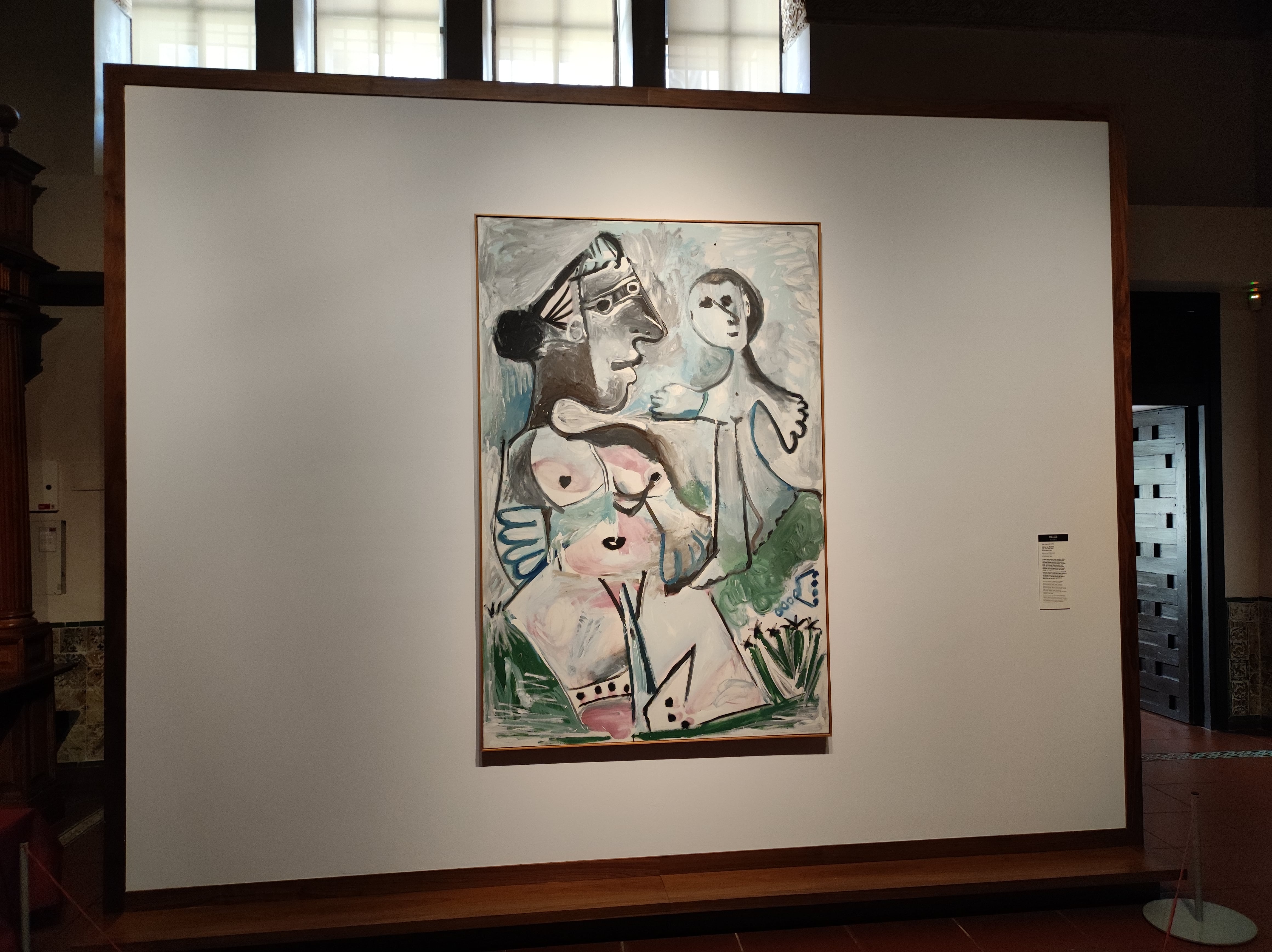 &#039;Venus y el amor&#039;, cuadro de Picasso en el Museo de El Greco de Toledo