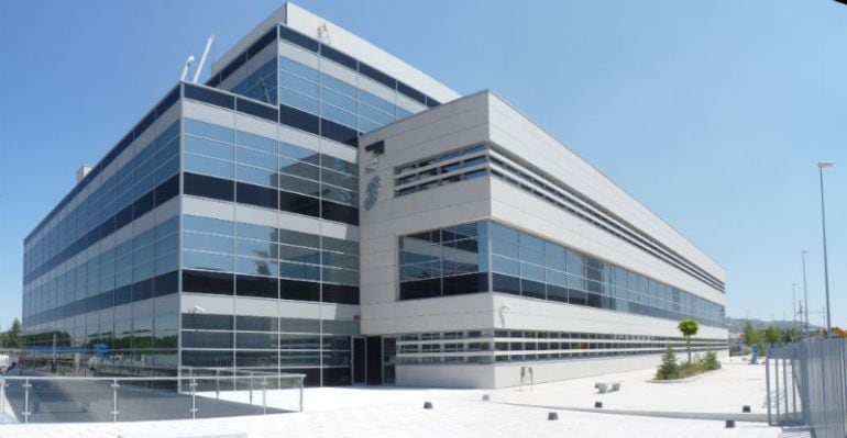 Edificio de la Seguridad Social en Palencia.