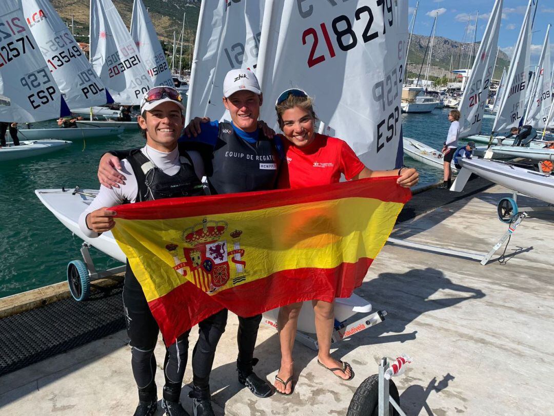 El regatista menorquí ha brillat amb la selecció espanyola a l'Europeu disputat a Croàcia.