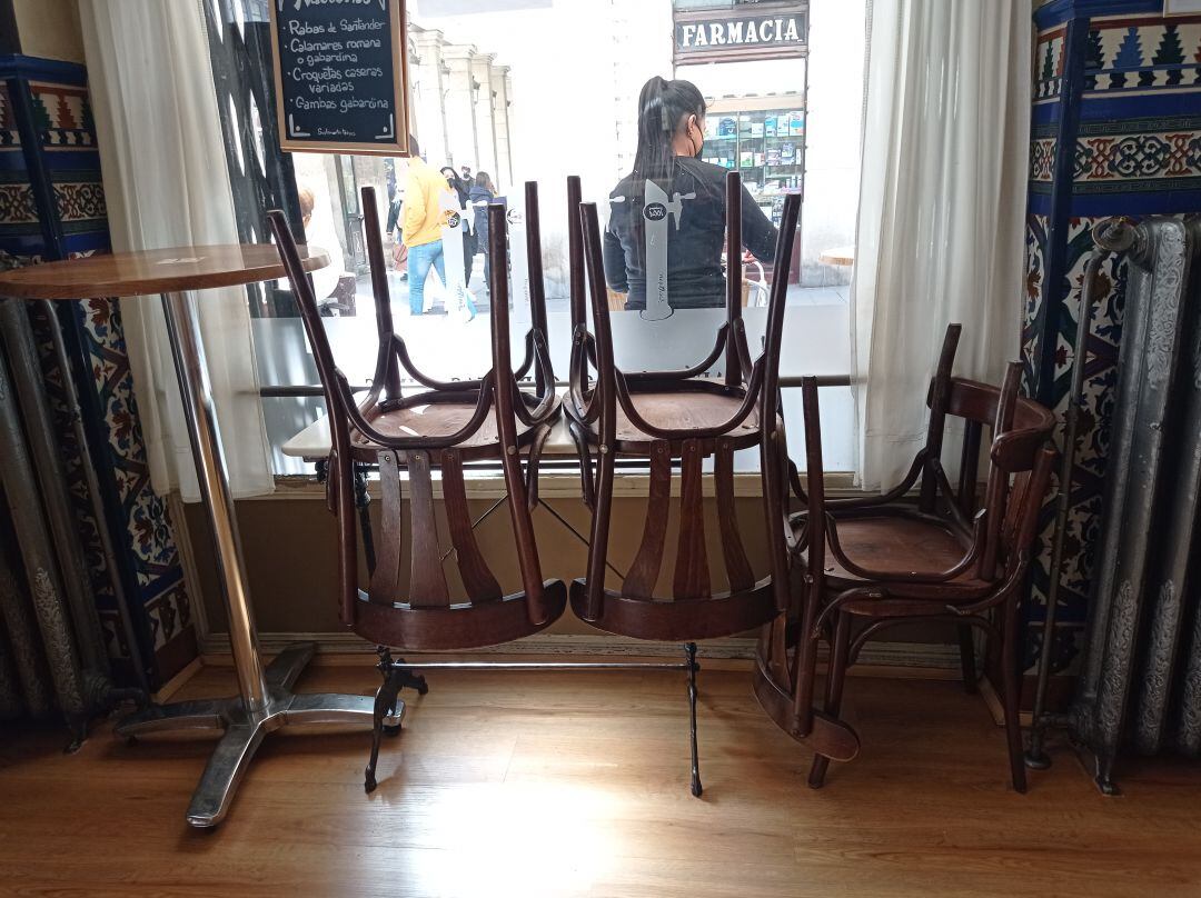 La hostelería de Palencia se ha visto obligada a cerrar su actividad interior
