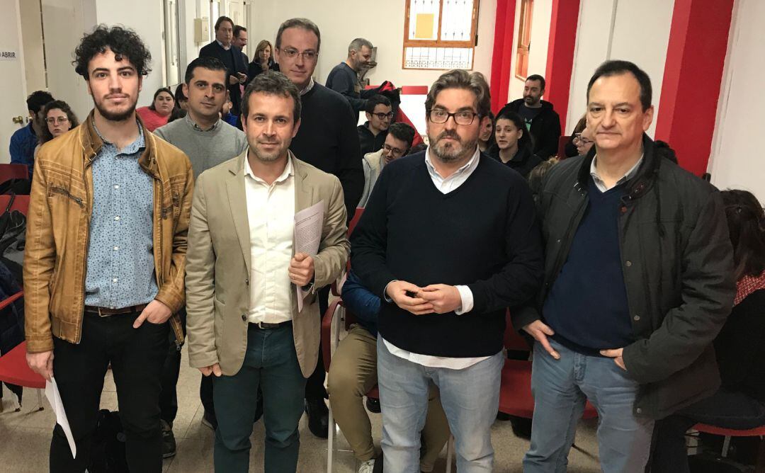 Miembros del PSOE se reunieron con alumnos y profesores del Conservatorio de Jaén