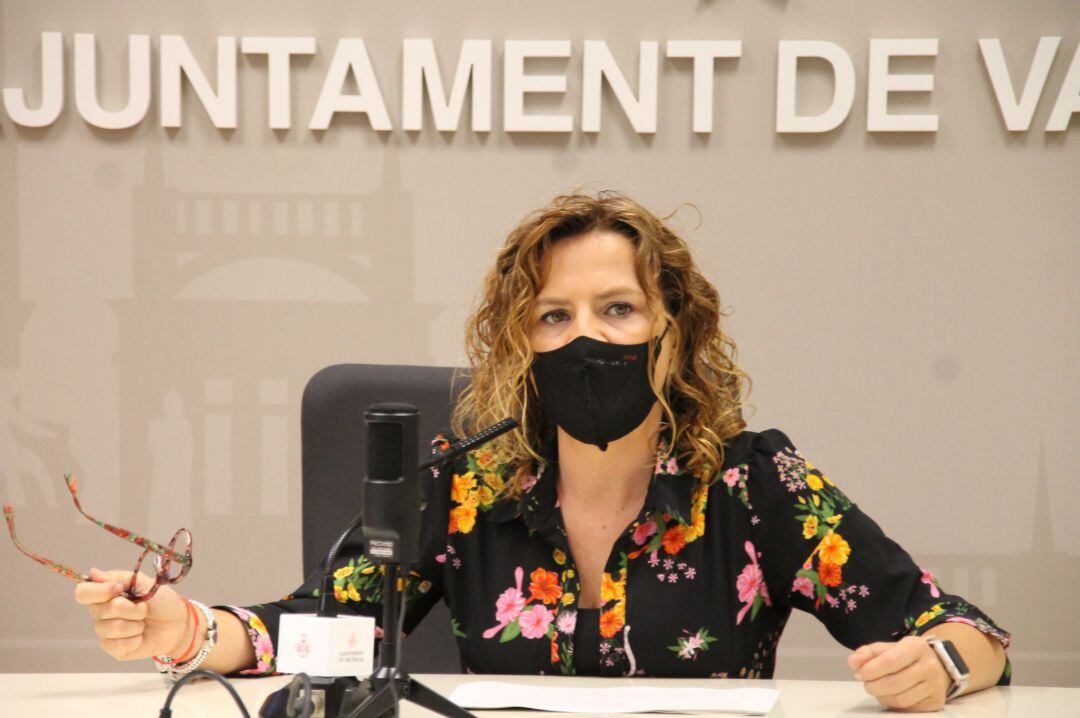La concejala de Empleo en el Ayuntamiento de València, Pilar Bernabé. 