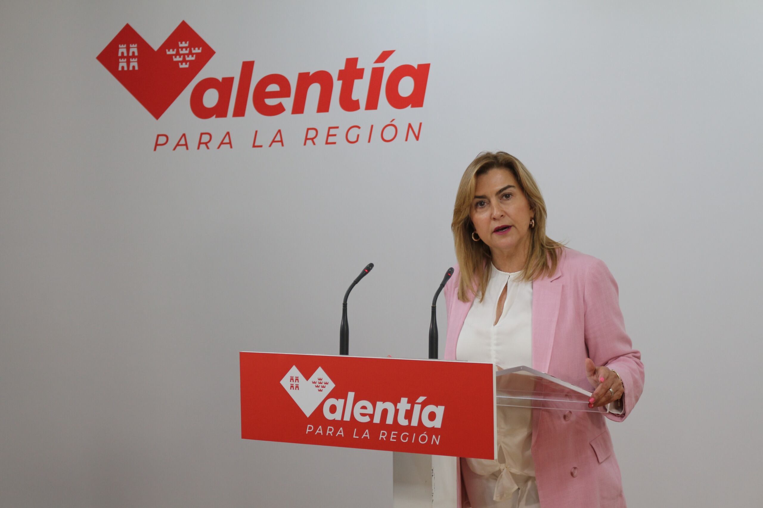 La portavoz del Grupo Parlamentario Socialista, Carmina Fernández