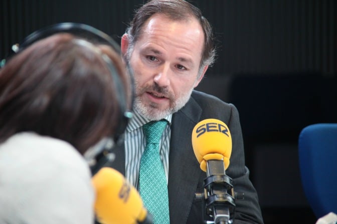 Jaime Pérez Renovales, Subsecretario de Presidencia, ha pasado por los micrónofos de la Cadena SER