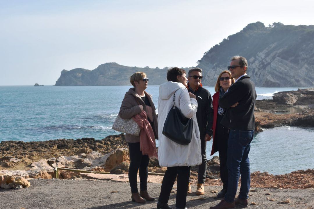 Visita del ministro de Ciencia e Innovación, Pedro Duque, el sábado a Xàbia.