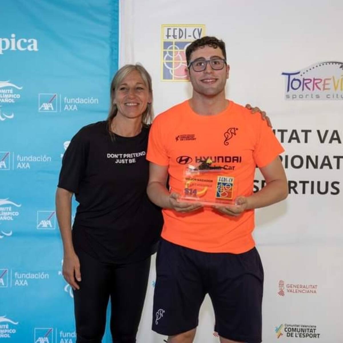 Miguel Ángel Valiente, nadador de Petrer, se cuelga cuatro oros en el Autonómico FEDI CV de Torrevieja