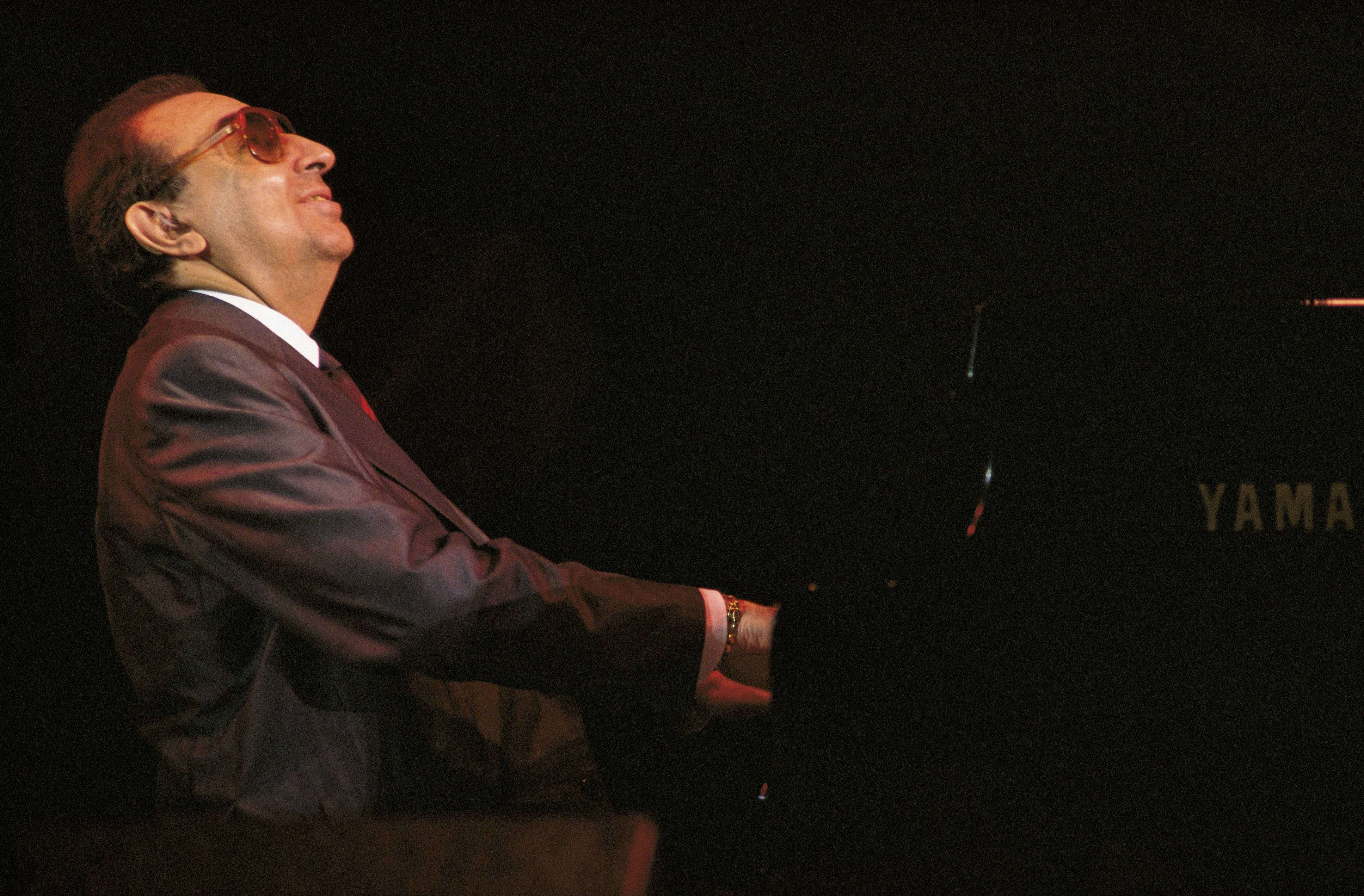 Tete Montoliu, durante un concierto