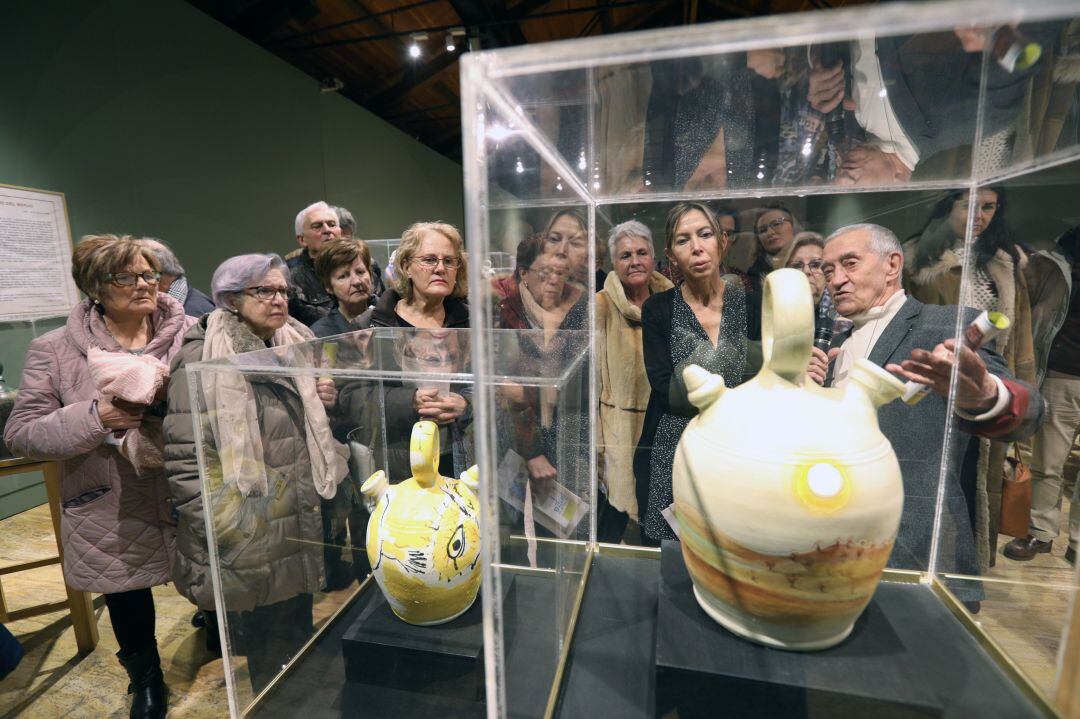 Exposición de botijos con mucho arte en Palencia