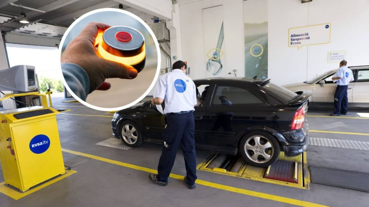 ¿Puedes suspender la ITV por no llevar la baliza V-16 conectada con la DGT? La patronal de las estaciones de inspección aclara la duda