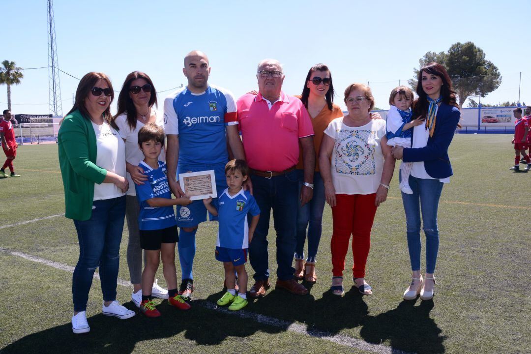 Diego Galiano jugó el domingo su último partido de liga