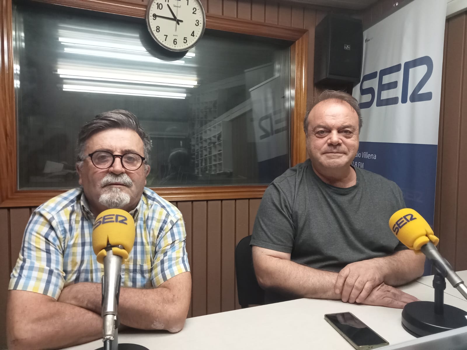 Ramón Rojas y Pepe Pastillo, en Radio Villena SER